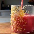 Blood Orange Margarita Mocktail