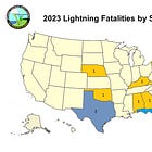 Updated U.S. Lightning Strike Deaths Total for 2023: 14