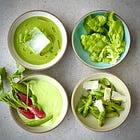 Perpetual suppers from perpetual spinach pesto sauce