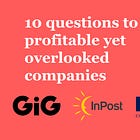 10 key questions to discover the most profitable yet overlooked companies