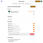 Changing Your Email Notification Options