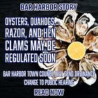 Oysters, Quahogs, Razor, and Hen Clams May be Regulated Soon