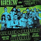 Friday: RVA Rock & Wrestling at Hardywood