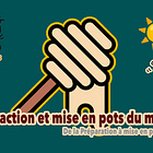 Extraction et mise en pots du miel