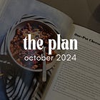 the plan - october 2024