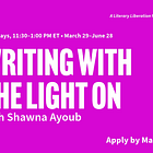 Circle | Writing with the Light On | 12 weeks
