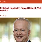 Cornell's New Dean, Bob Harrington, Asked Jay Bhattacharya & Eran Bendavid to stop talking to the press about COVID policy, per B's account