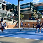 Butler women's basketball holds first team event at Bicentennial Unity Plaza