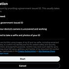 ELON WANTS ME TO UPLOAD MY ID AND BIOMETRICS TO ISRAEL 