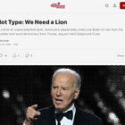 ‘We Need a Lion’: My Latest ‘Hot Type’ Column in Byline