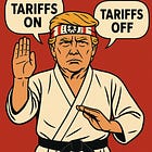 Tariffs on, Tariffs off, Tariffs on