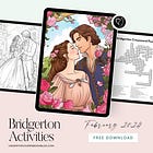 Bridgerton Themed Activity Book