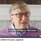 "...we need to make the vaccine available to almost every person on the planet"