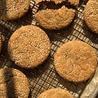 Chewy Pumpkin Spice Sesame Cookies