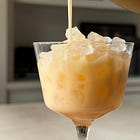 Peaches & Cream Mocktail