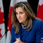 Canadian Political Flash Crash with Freeland out at Finance