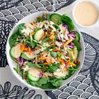 Bonus Recipe: Tahini Soy Sauce Salad Dressing 