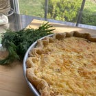 Gluten Free Bacon, Onion, and Swiss Quiche 