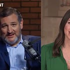 Weird How Katie Britt Turns Off Her Fundie Baby Voice When She's Just Blabbing On Ted Cruz's Podcast