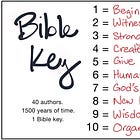 The Cryptographic Bible Key