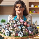 Oh no, home prices are above marginal cost! 