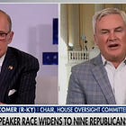 James Comer Wishes They’d Elect A Speaker So He Can Play More Pin The Tail On Hunter's Wiener