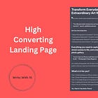 How To Write A High-Converting Landing Page For Your FREE Opt-In Using ChatGPT
