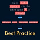 Best practice