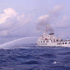 China Water Cannons Philippine Supply Vessels Second Day In A Row