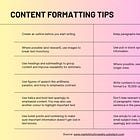 MFG #11: Switching Costs, Shareable Content & Content Formatting.