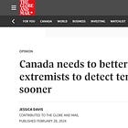 Canada needs to detect terrorist actions sooner
