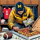 Report: Michigan Football Accused of Stealing Signs and the Last Slice of Pizza