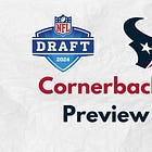 Texans Draft Preview: Cornerbacks