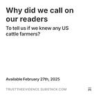 Why did we call on our readers