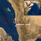 5 Missiles Fired Near Vessel In Waters Near Al Hudaydah, Yemen