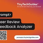 Bonus Prompt: Peer Review Feedback Analyzer