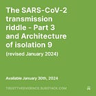 The SARS-CoV-2 transmission riddle - Part 3 and Architecture of Isolation 9