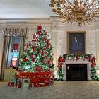 Jill Biden's Christmas Display Doesn't Even Have Skulls Or Pre-Recorded Screaming, Feliz Navifuckingwhatever