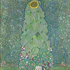 Gustav Klimt's Sunflowers