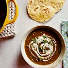 Black Bean Soup with Cashew Lime Crema