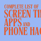 Complete list of screen time apps and phone hacks