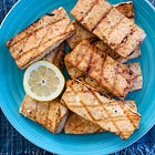 Lemon + Soy Sauce Grilled Tofu