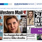 Fake BBC video and front pages question whereabouts of Ukraine’s First Lady