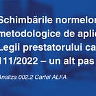 Schimbările normelor metodologice de aplicare a Legii prestatorului casnic 111/2022 – un alt pas timid [Analiza 002.2]