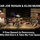 Dear Joe Rogan & Elon Musk 