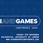 Introducing the 'AI and Games Conference' | AI and Games Newsletter 14/08/24