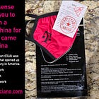JULY 2020: COVID MASK FROM CHINA