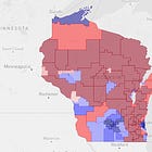 The Wisconsin State Legislature passed new maps. It's a bit discombobulating. 