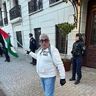 Sjukskriven men heltidsaktivist för Palestina? 