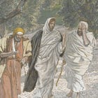 What prophecies did Christ 'open' on the Road to Emmaus?